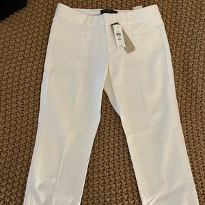 White Banana Republic slacks